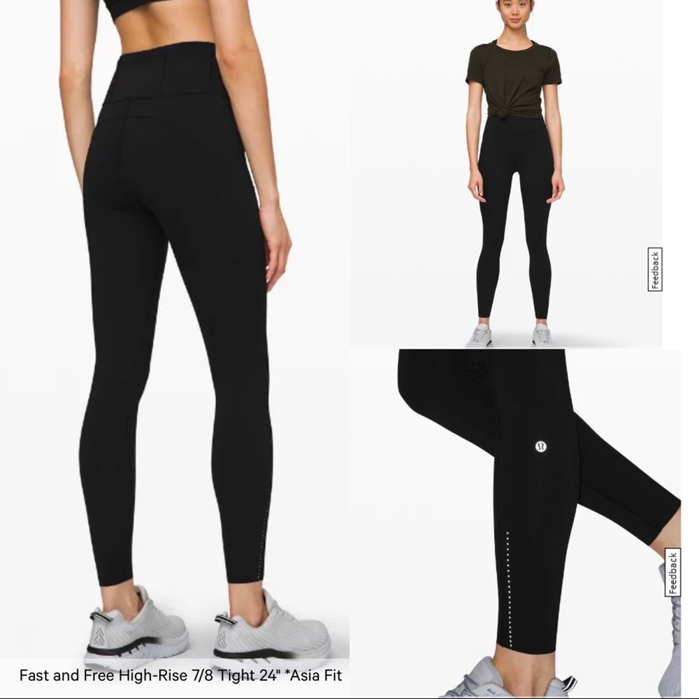 lululemon athletica Black Leggings